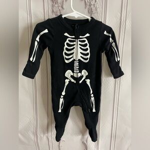 Old Navy Black Skeleton Infant Baby Costume